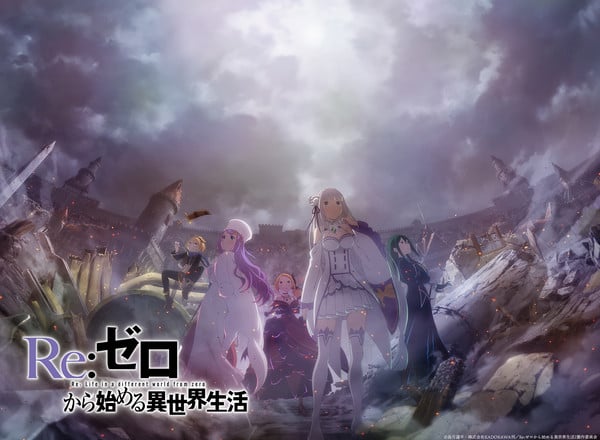 Re:Zero teaser visual per la terza stagione dell'anime