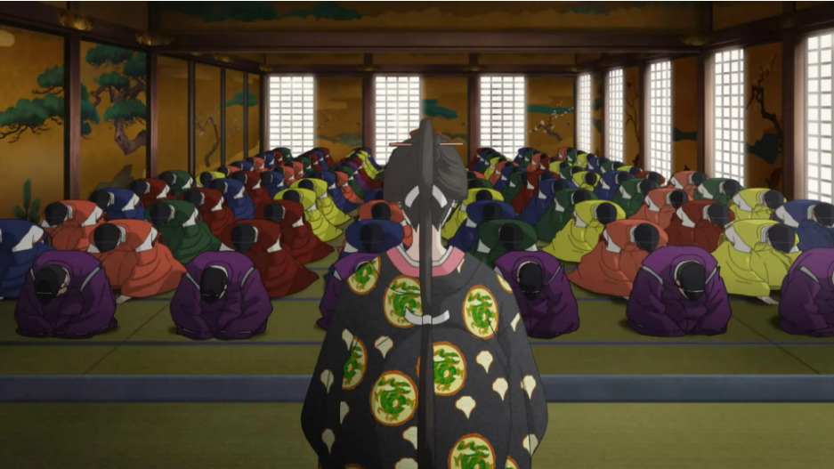 Ooku: le stanze proibite: scena dell'anime