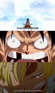 sanji luffy op